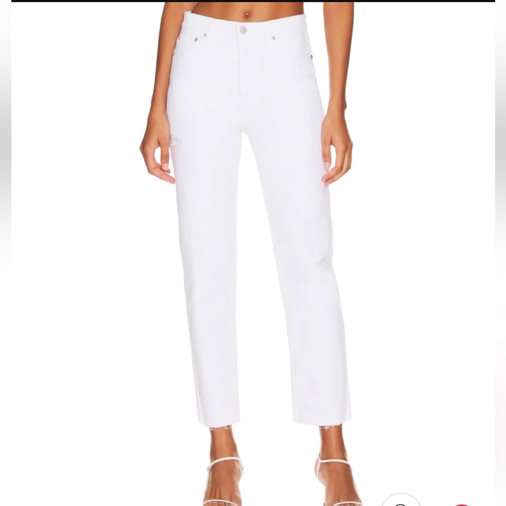 PISTOLA - CHARLIE WHITE HIGH RISE CLASSIC STRAIGHT JEANS - Picture 8 of 9